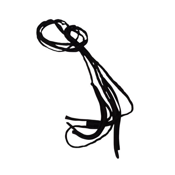 KAY UNGER New York Silk Blend Dress Size 2 Dressy Career Event Woven Belt V-Neck - Picture 9 of 12